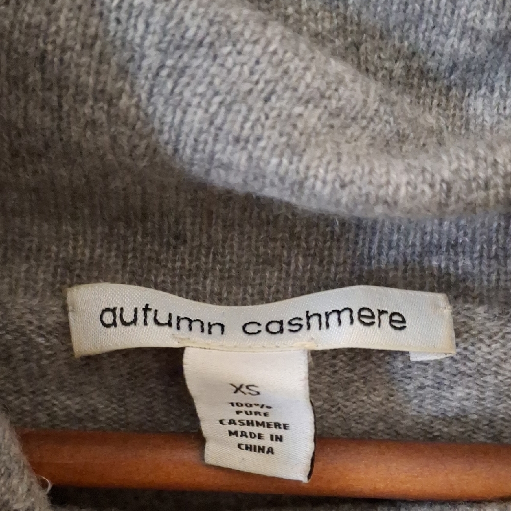 Autumn Cashmere Gray Skull Pattern Sweater - image 2